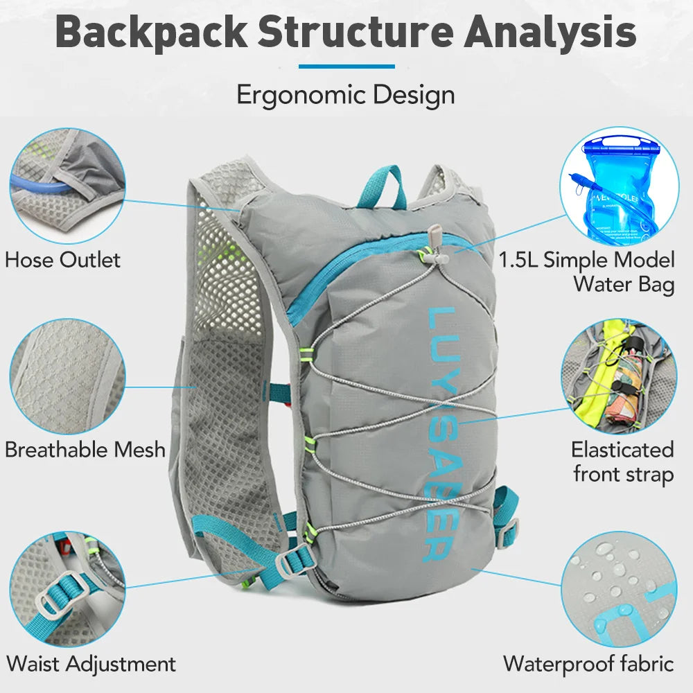 PeakFlow Ultralight Trail Hydration Vest