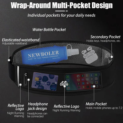 PeakFlow Running Waist Belt