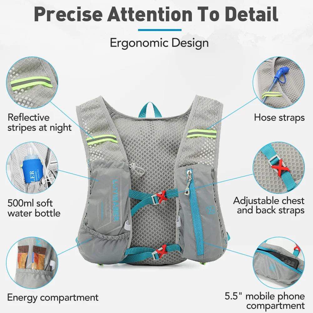 PeakFlow Ultralight Trail Hydration Vest